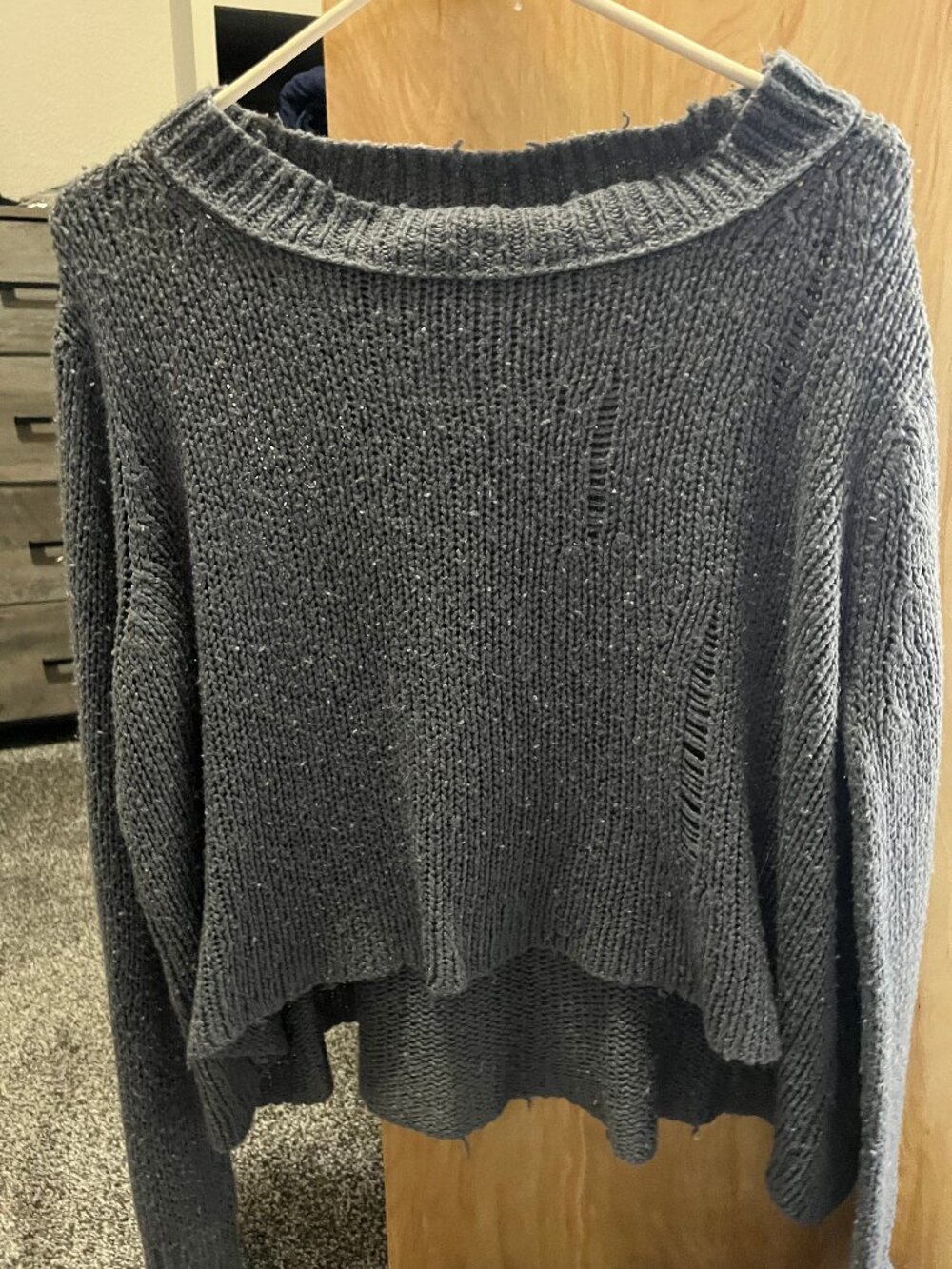 Wooden Ships Distressed Letter